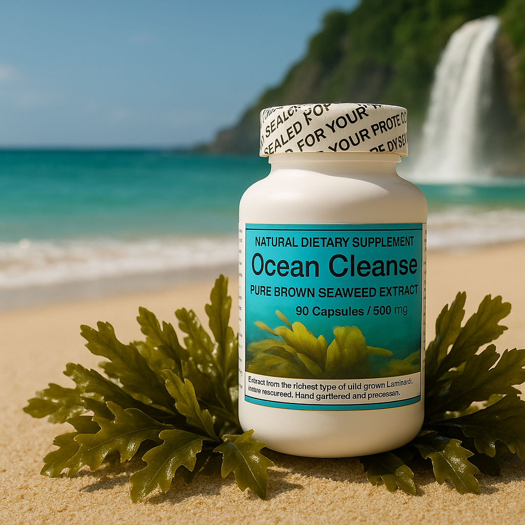 Ocean Cleanse - brown seaweed -Radiation Product